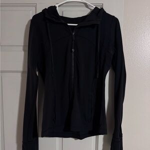 Women's Lululemon Black Zip-Up Hoodie